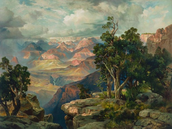 Green River Cliffs, Wyoming by Thomas Moran Wall Art